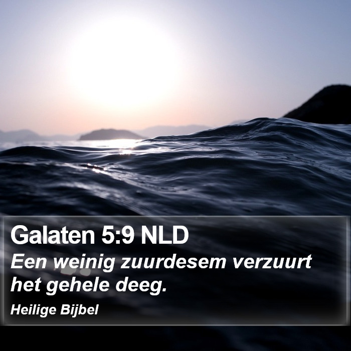 Galaten 5:9 NLD Bible Study