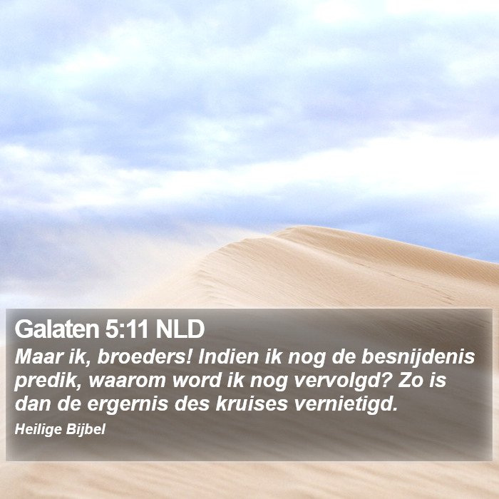 Galaten 5:11 NLD Bible Study