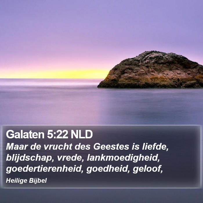 Galaten 5:22 NLD Bible Study