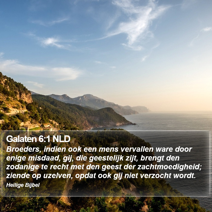 Galaten 6:1 NLD Bible Study