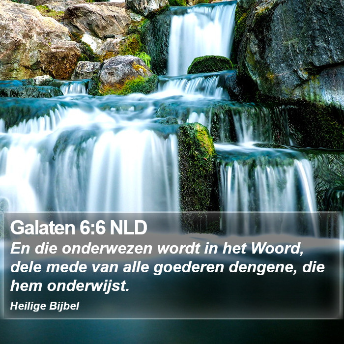 Galaten 6:6 NLD Bible Study