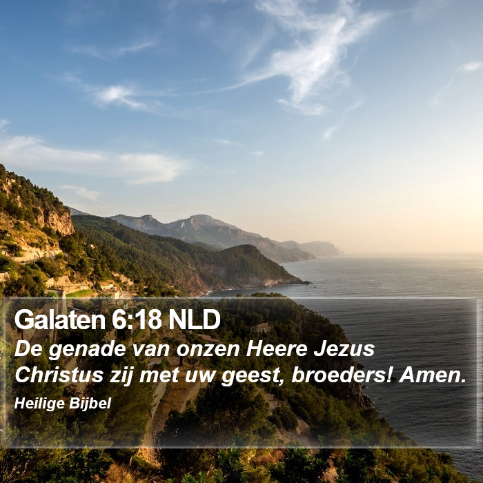 Galaten 6:18 NLD Bible Study