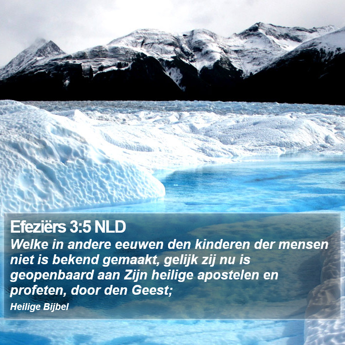 Efeziërs 3:5 NLD Bible Study