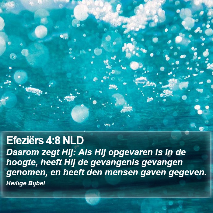 Efeziërs 4:8 NLD Bible Study