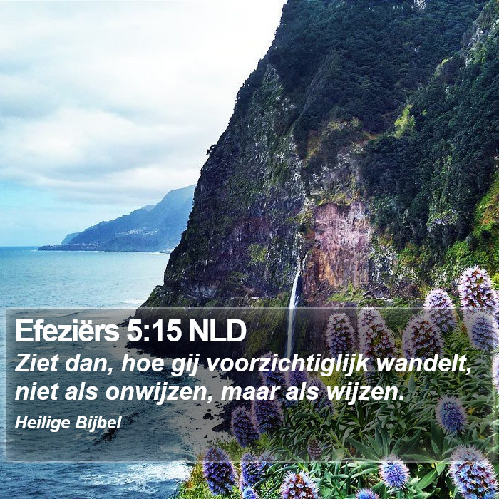 Efeziërs 5:15 NLD Bible Study