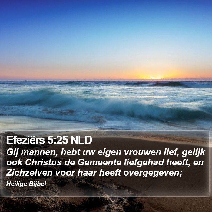 Efeziërs 5:25 NLD Bible Study