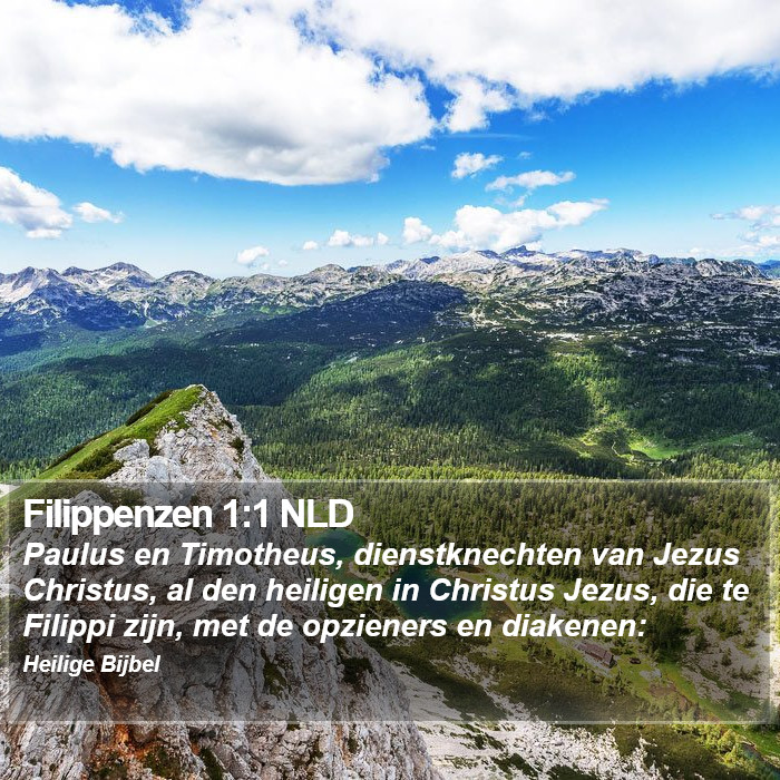 Filippenzen 1:1 NLD Bible Study