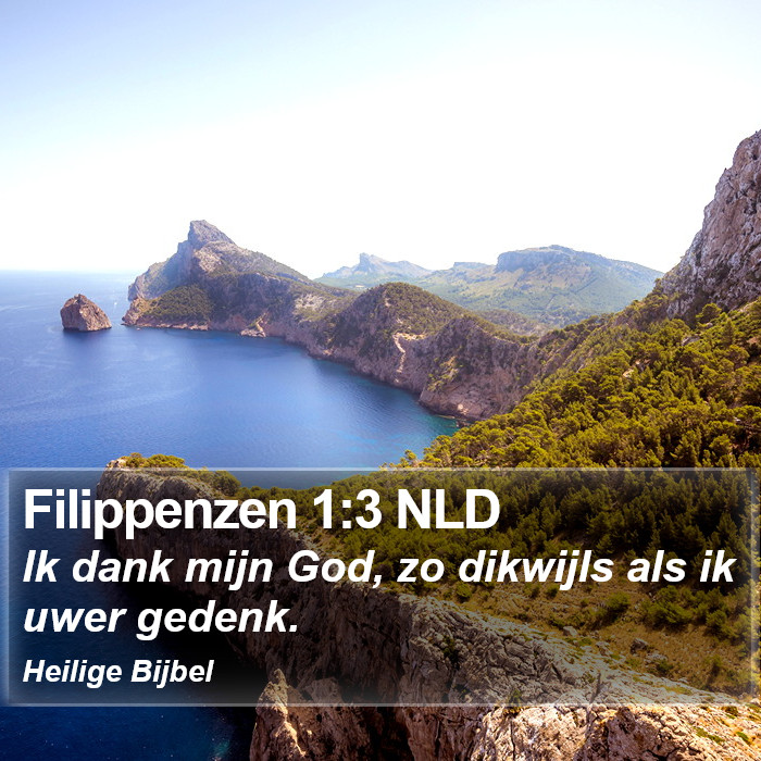 Filippenzen 1:3 NLD Bible Study