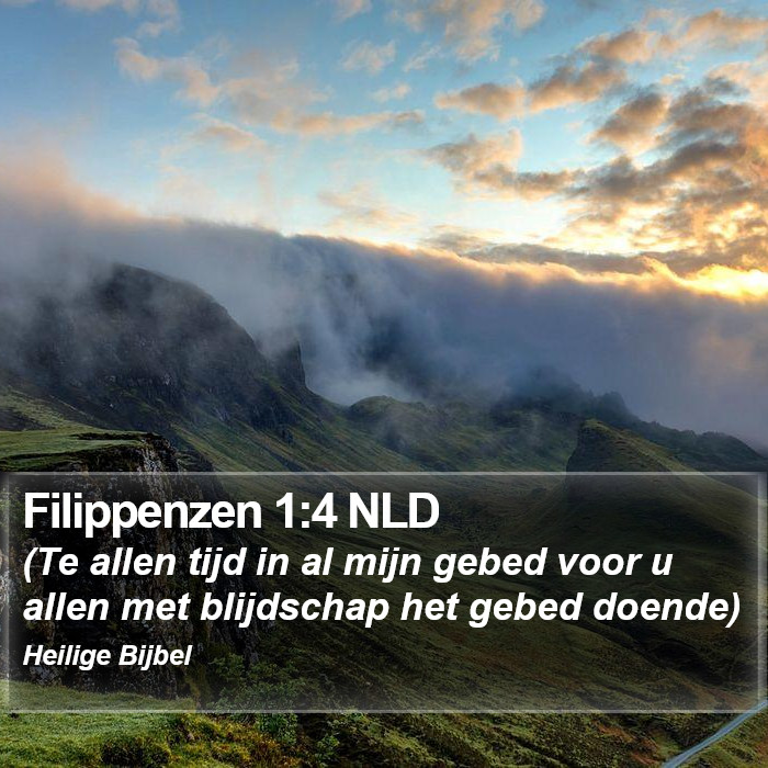 Filippenzen 1:4 NLD Bible Study