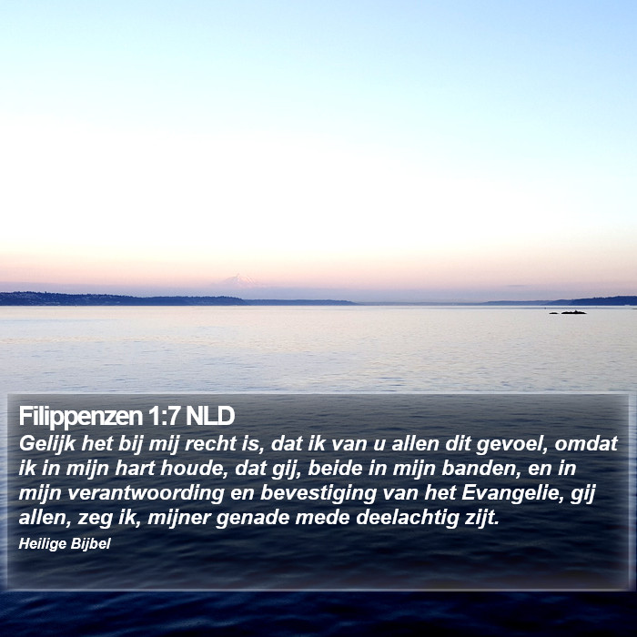 Filippenzen 1:7 NLD Bible Study