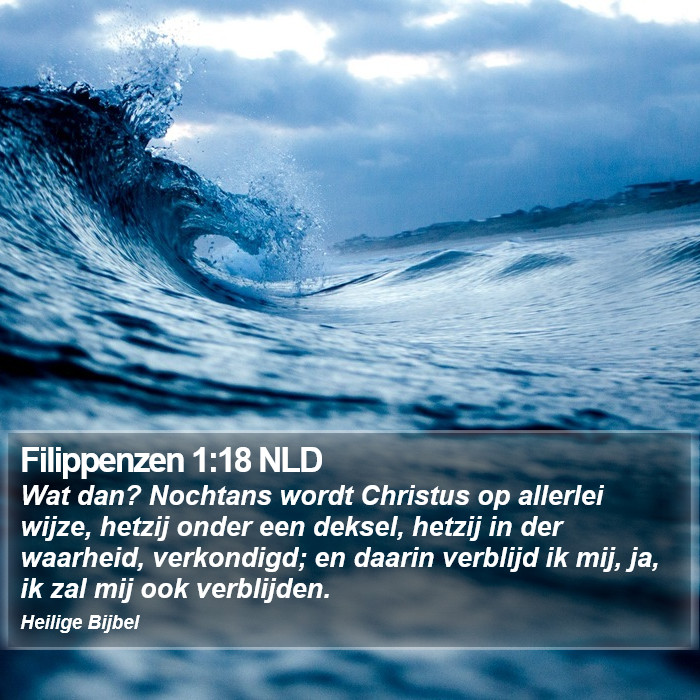 Filippenzen 1:18 NLD Bible Study