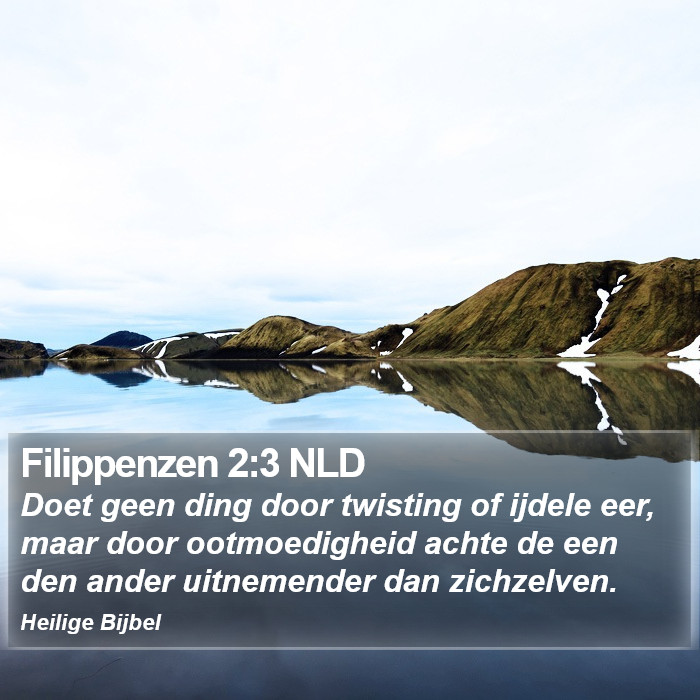 Filippenzen 2:3 NLD Bible Study