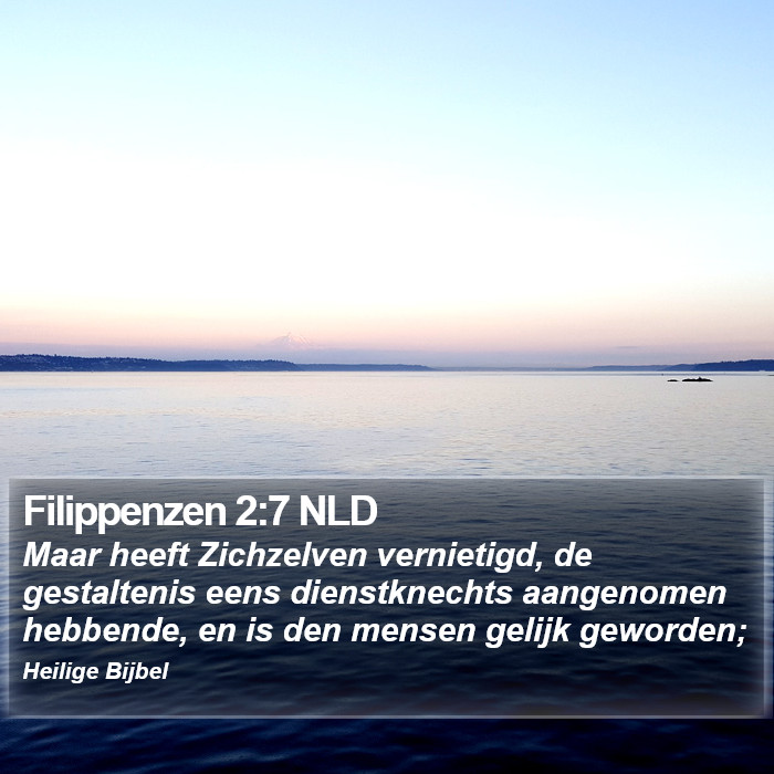 Filippenzen 2:7 NLD Bible Study