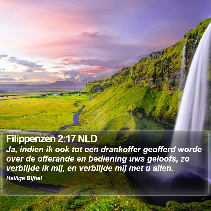 Filippenzen 2:17 NLD Bible Study