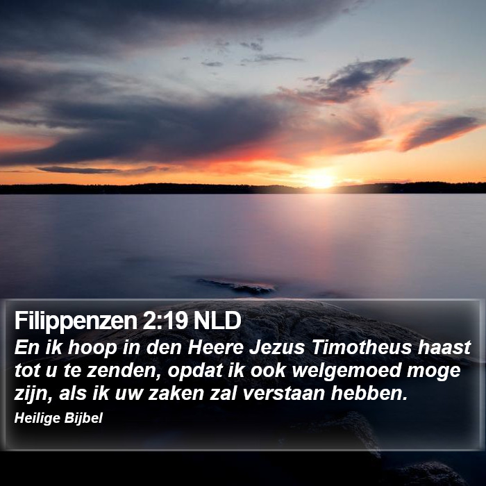 Filippenzen 2:19 NLD Bible Study