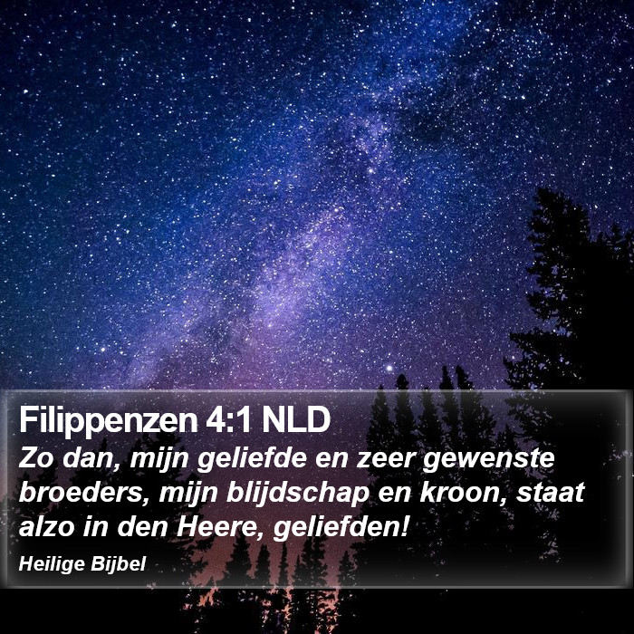 Filippenzen 4:1 NLD Bible Study