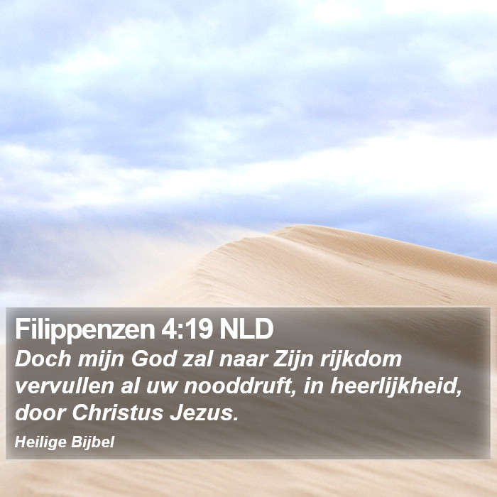 Filippenzen 4:19 NLD Bible Study