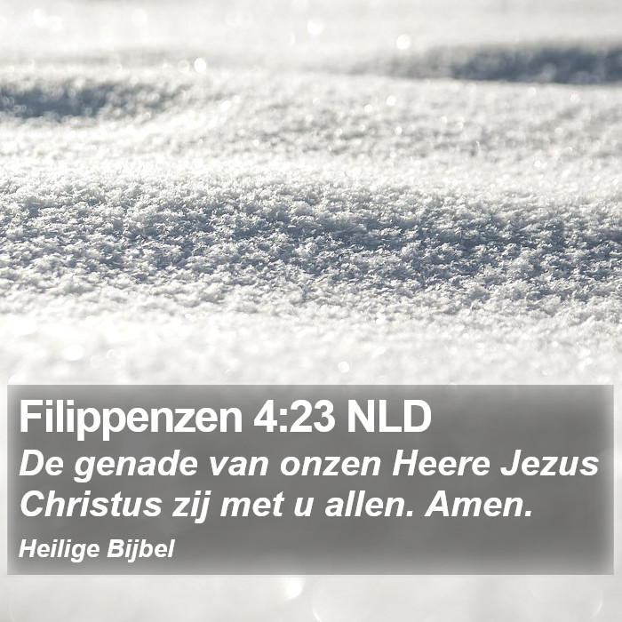 Filippenzen 4:23 NLD Bible Study