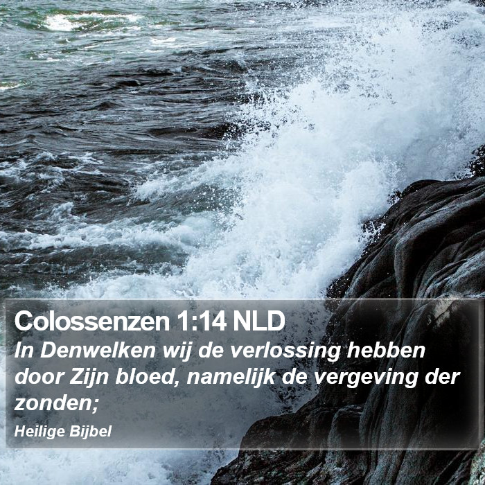 Colossenzen 1:14 NLD Bible Study