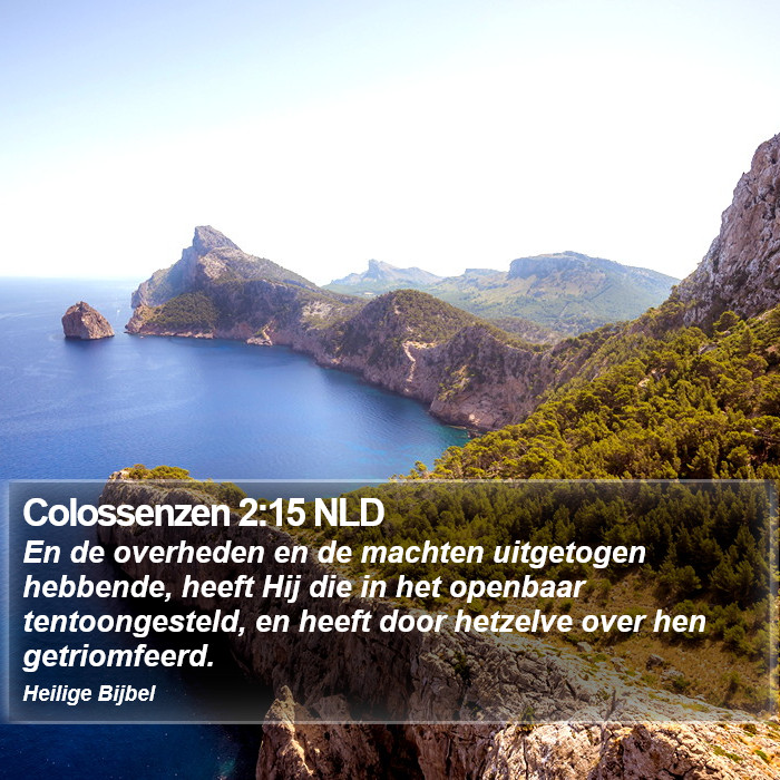 Colossenzen 2:15 NLD Bible Study