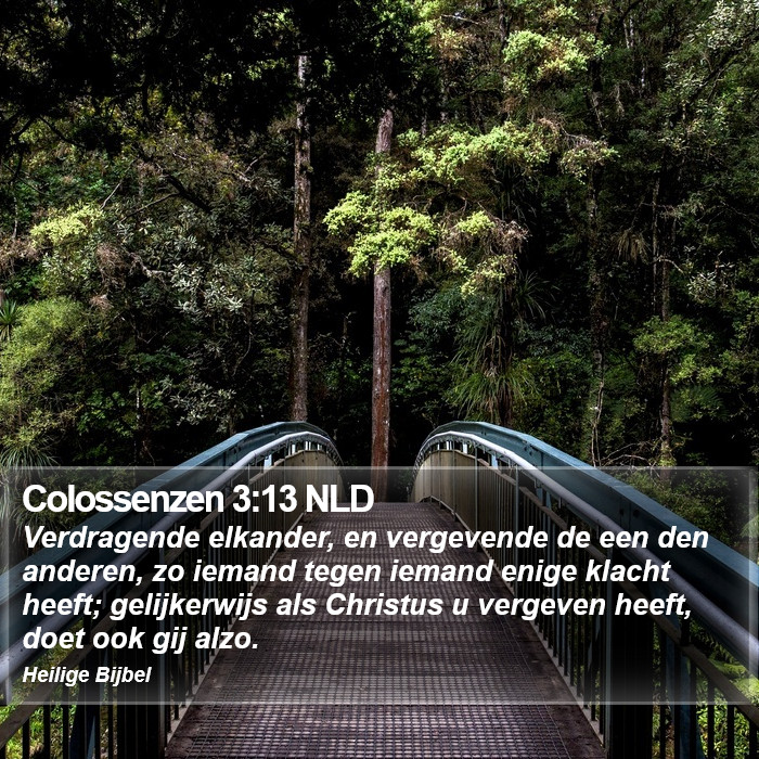 Colossenzen 3:13 NLD Bible Study