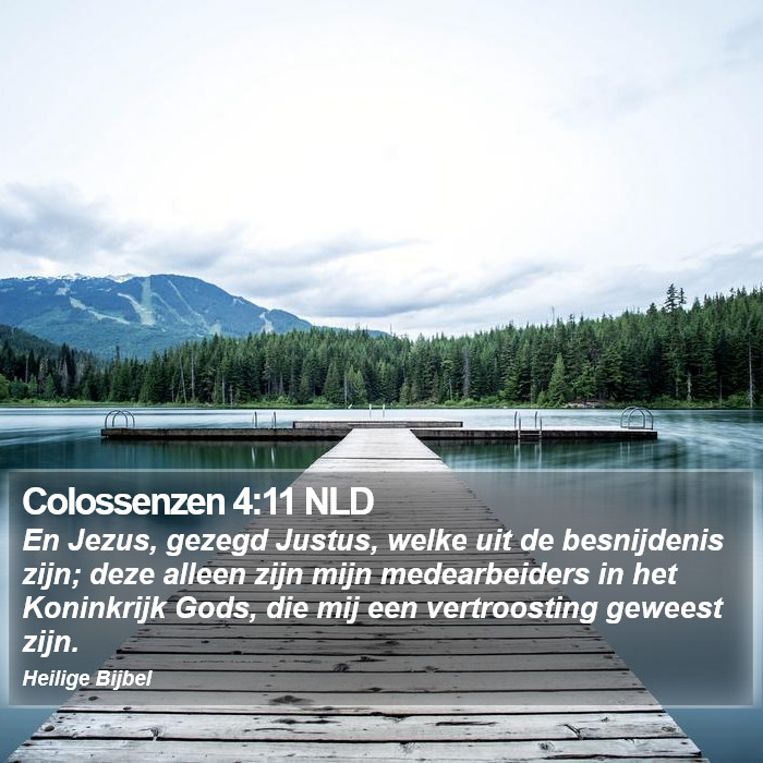 Colossenzen 4:11 NLD Bible Study