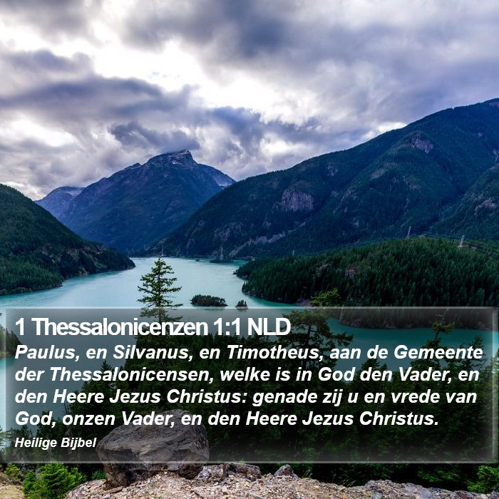 1 Thessalonicenzen 1:1 NLD Bible Study