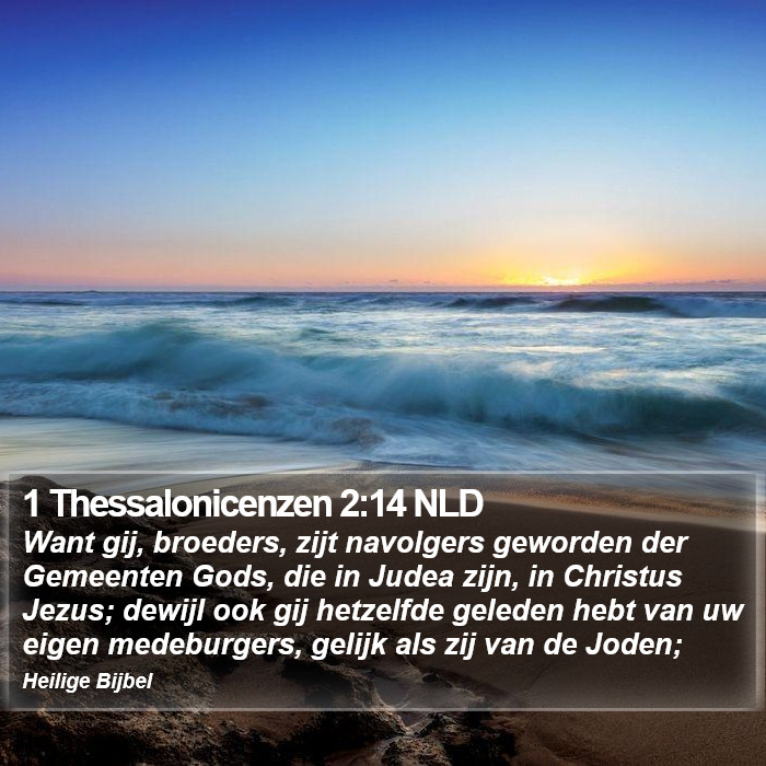 1 Thessalonicenzen 2:14 NLD Bible Study