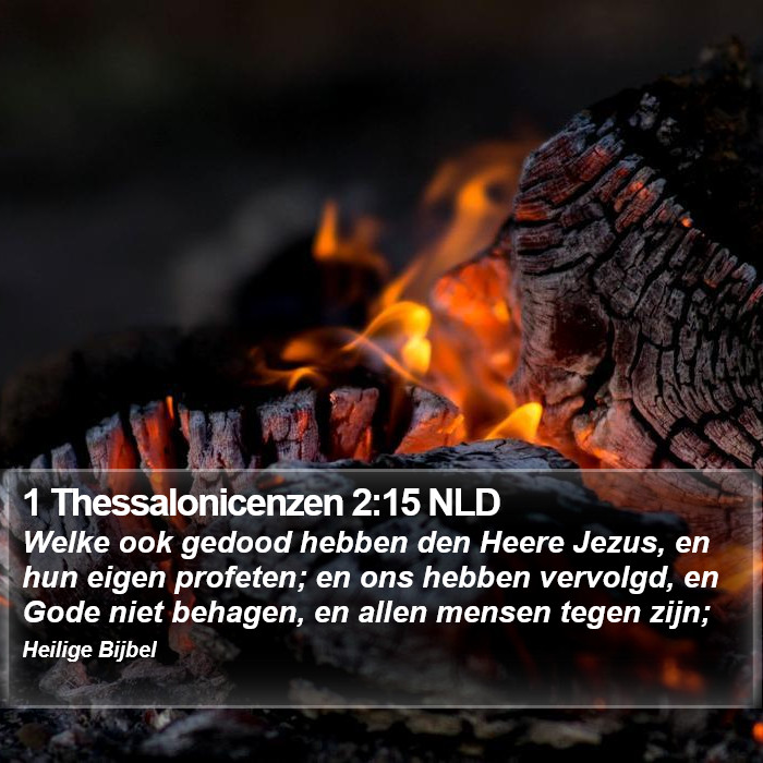 1 Thessalonicenzen 2:15 NLD Bible Study