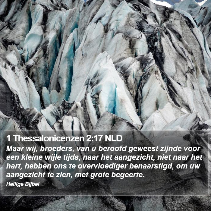 1 Thessalonicenzen 2:17 NLD Bible Study