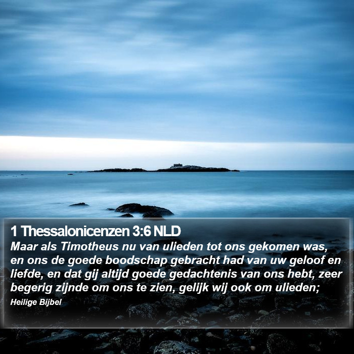1 Thessalonicenzen 3:6 NLD Bible Study