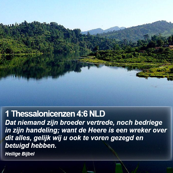 1 Thessalonicenzen 4:6 NLD Bible Study