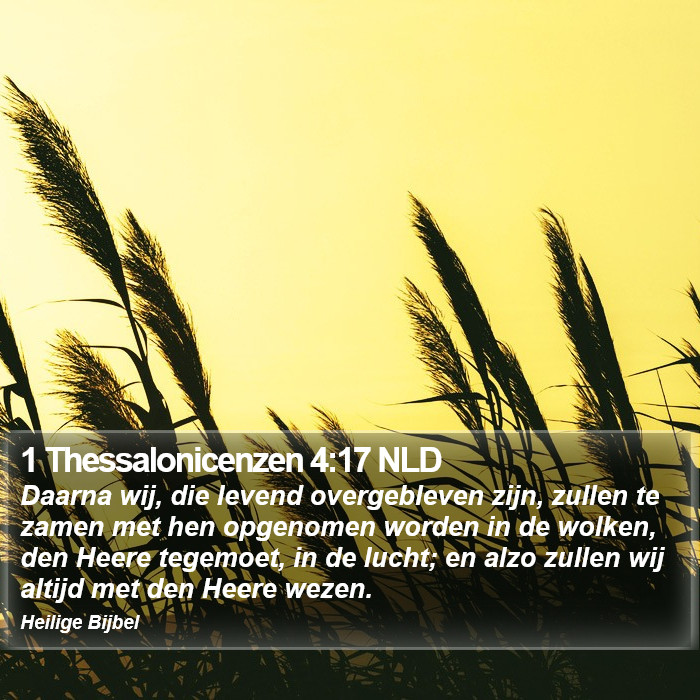 1 Thessalonicenzen 4:17 NLD Bible Study