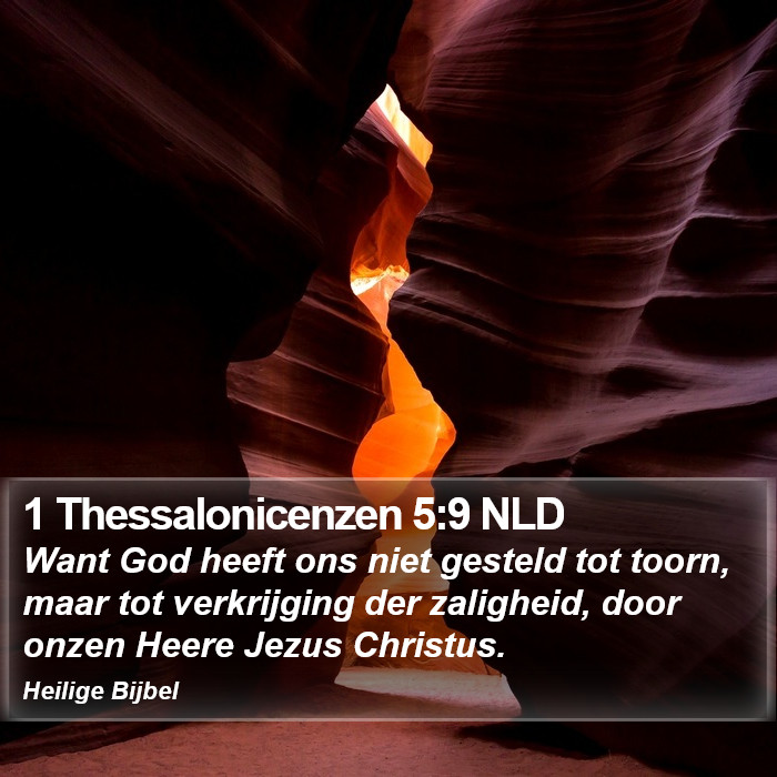 1 Thessalonicenzen 5:9 NLD Bible Study