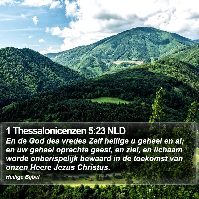 1 Thessalonicenzen 5:23 NLD Bible Study