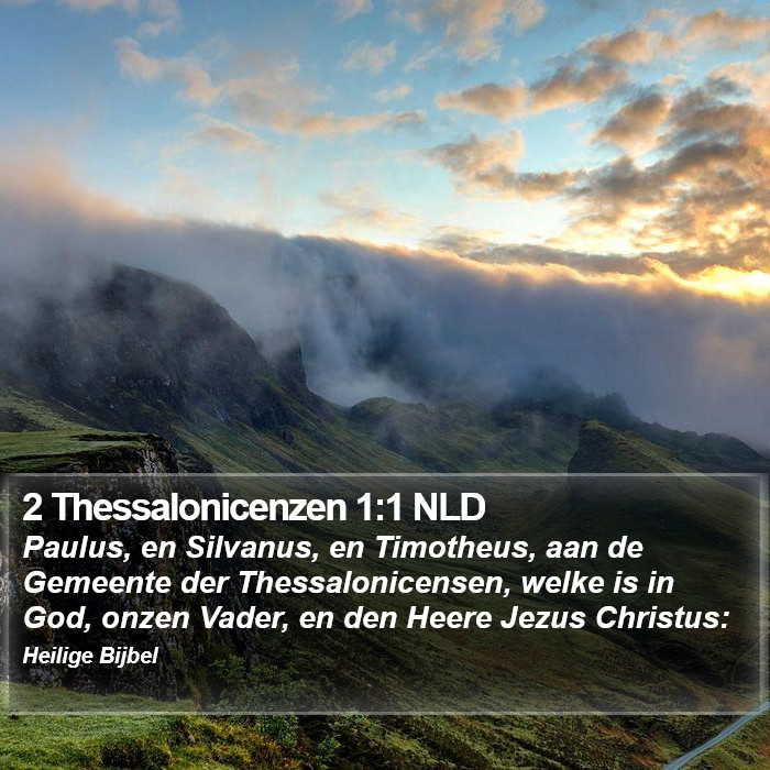 2 Thessalonicenzen 1:1 NLD Bible Study