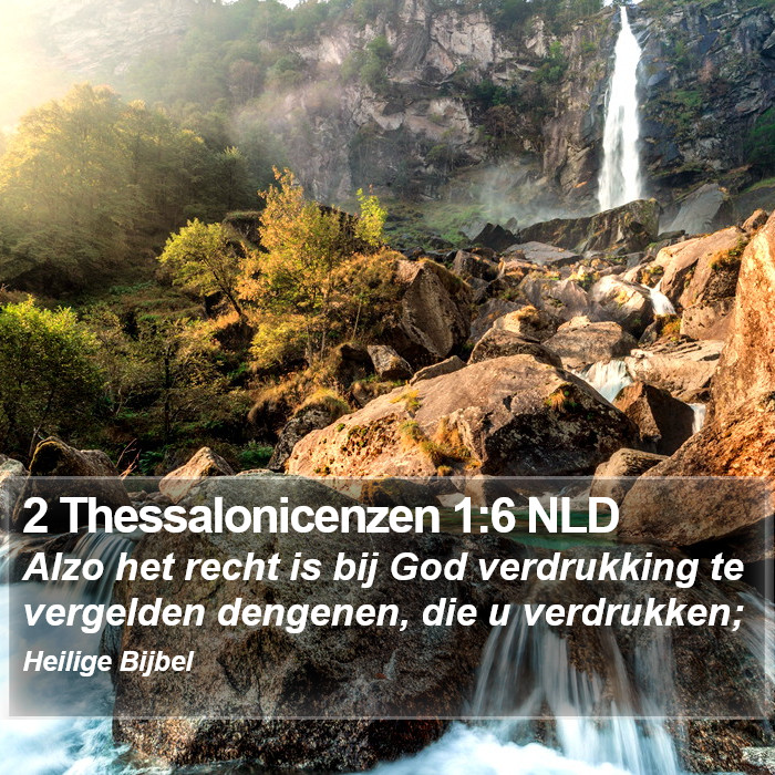 2 Thessalonicenzen 1:6 NLD Bible Study