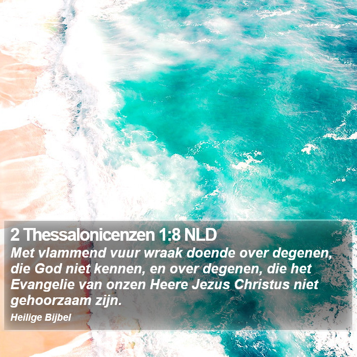 2 Thessalonicenzen 1:8 NLD Bible Study