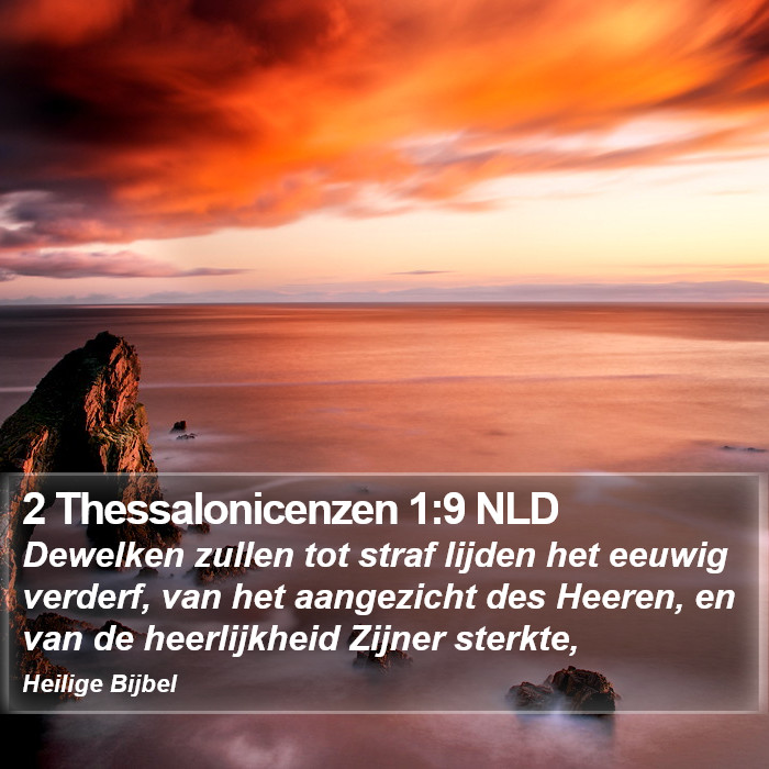 2 Thessalonicenzen 1:9 NLD Bible Study