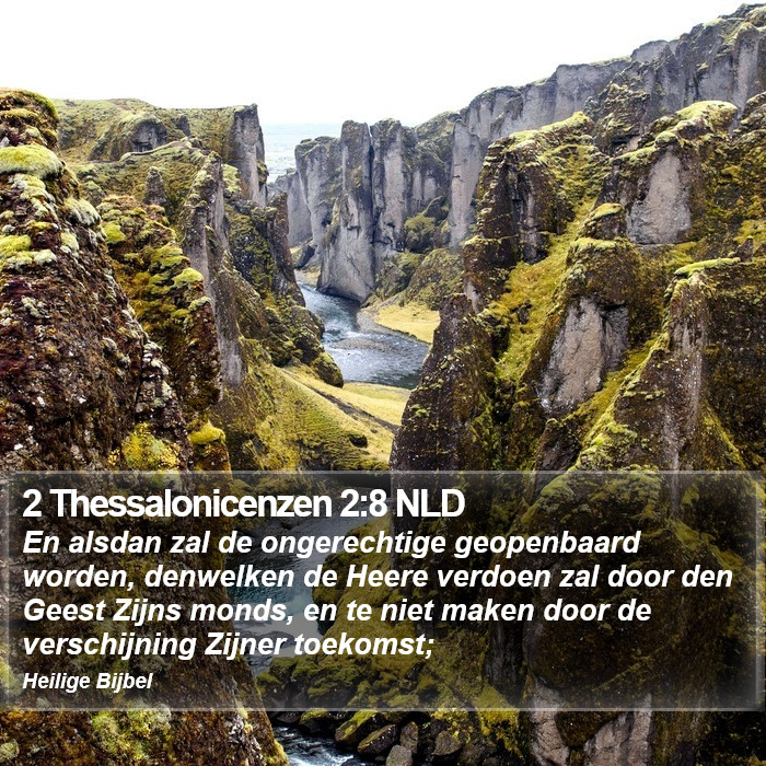 2 Thessalonicenzen 2:8 NLD Bible Study