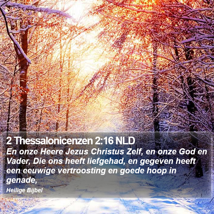 2 Thessalonicenzen 2:16 NLD Bible Study