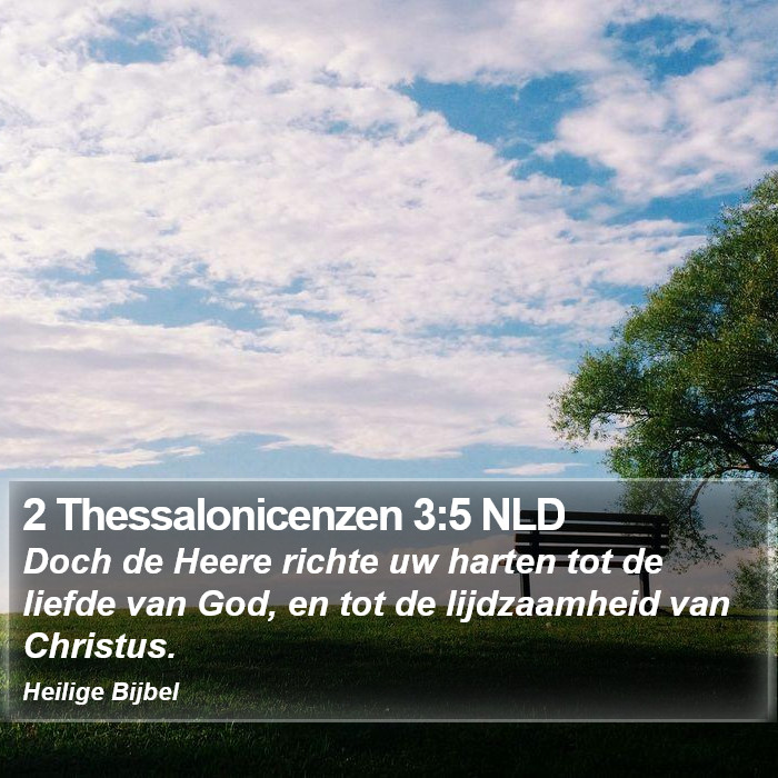2 Thessalonicenzen 3:5 NLD Bible Study