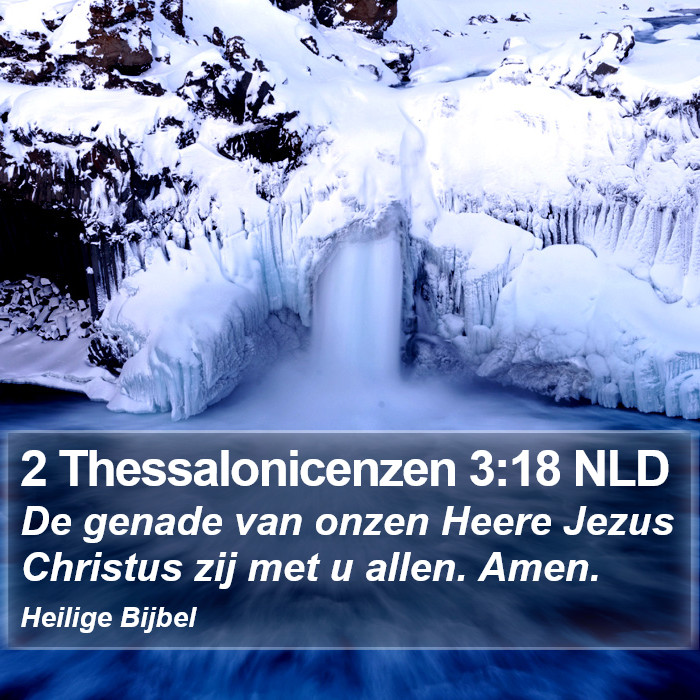 2 Thessalonicenzen 3:18 NLD Bible Study
