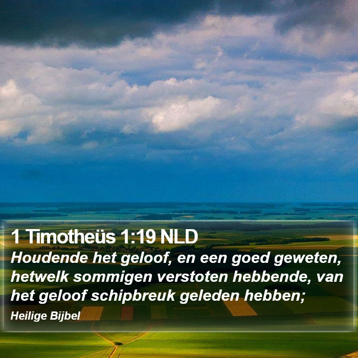 1 Timotheüs 1:19 NLD Bible Study