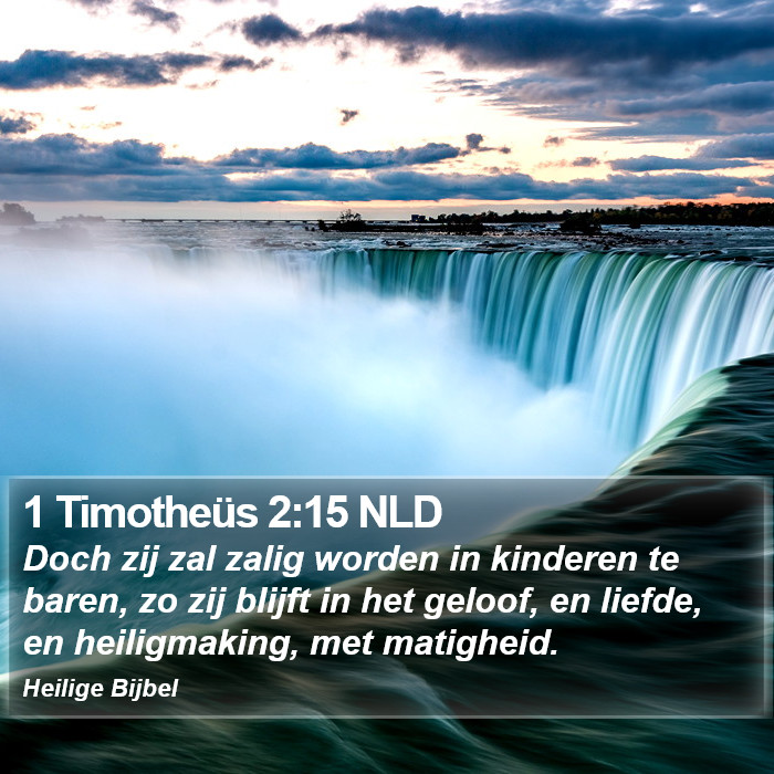 1 Timotheüs 2:15 NLD Bible Study