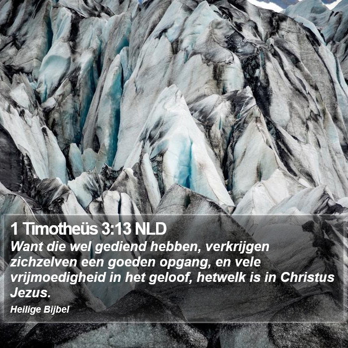 1 Timotheüs 3:13 NLD Bible Study