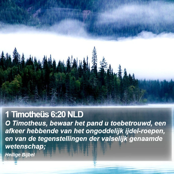 1 Timotheüs 6:20 NLD Bible Study