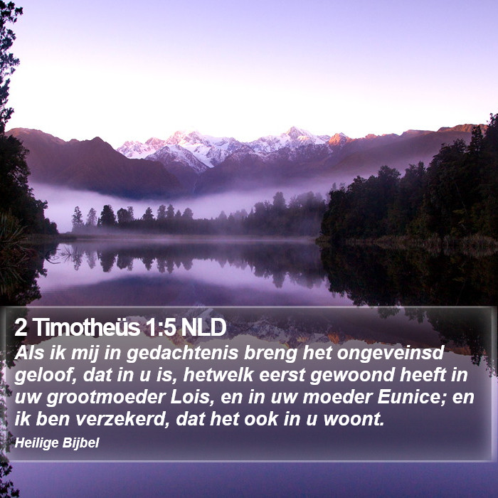 2 Timotheüs 1:5 NLD Bible Study