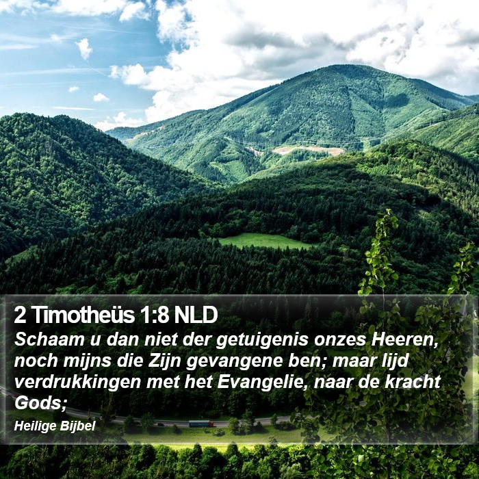 2 Timotheüs 1:8 NLD Bible Study