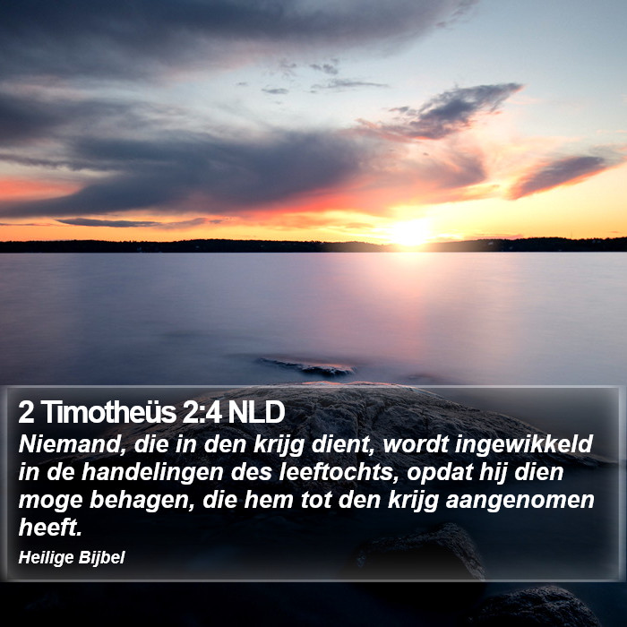 2 Timotheüs 2:4 NLD Bible Study